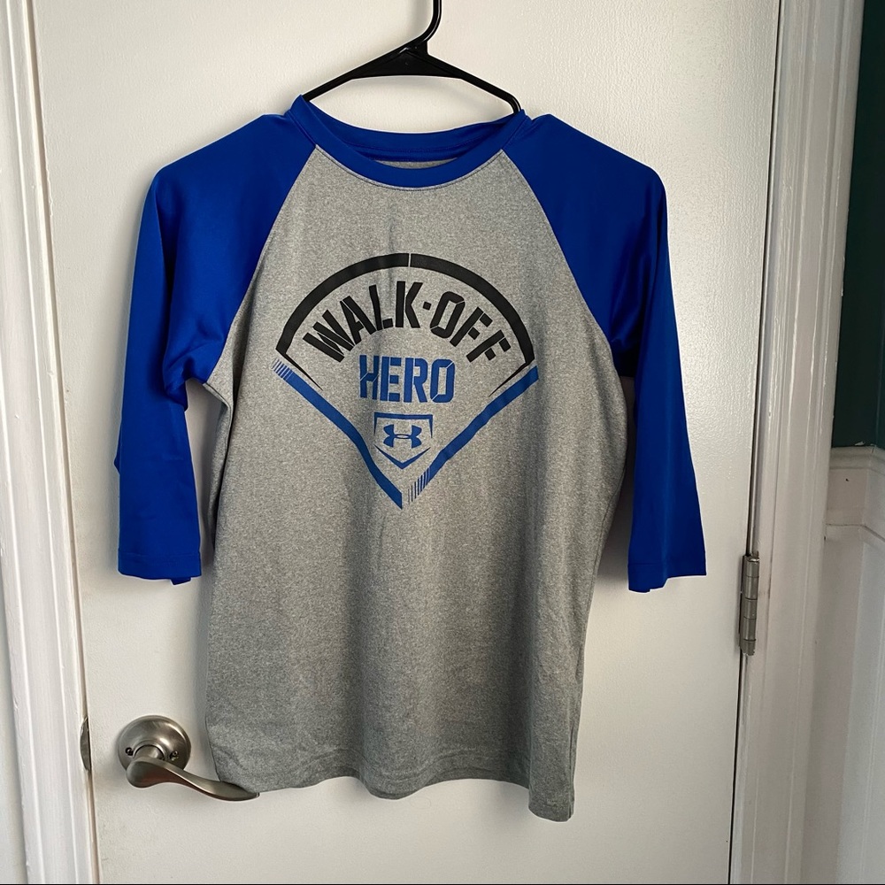 Under Armour Baseball Tee - Boys size Large
